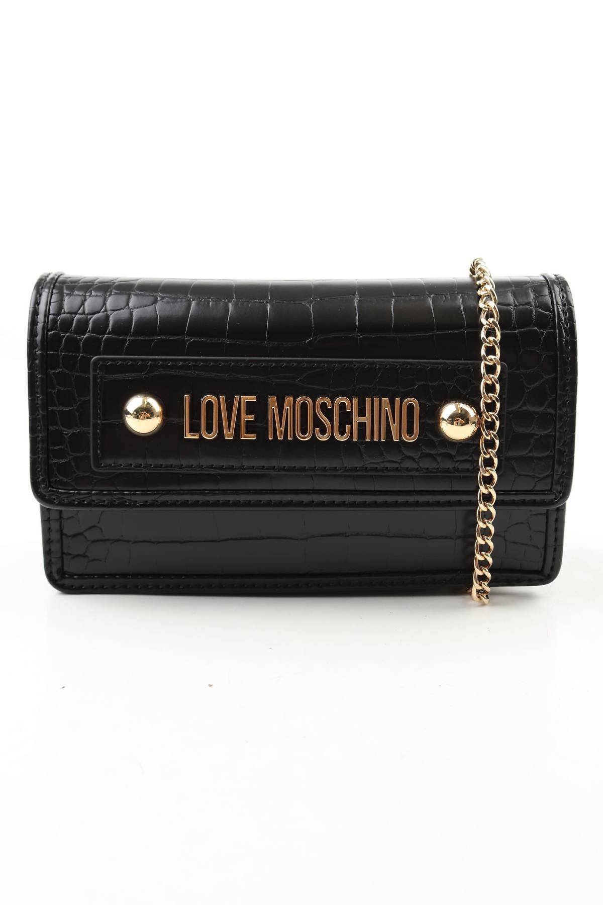 Дамска кожена чанта Love Moschino2