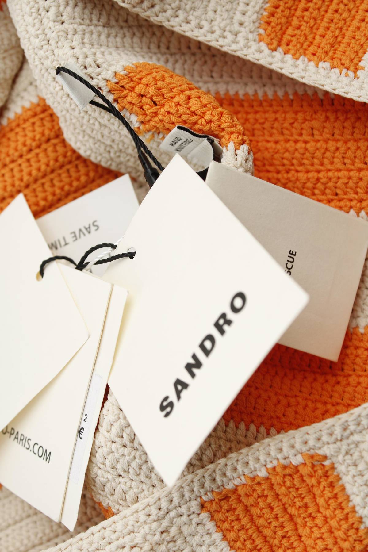 Γυναικείο αμάνικο Sandro3