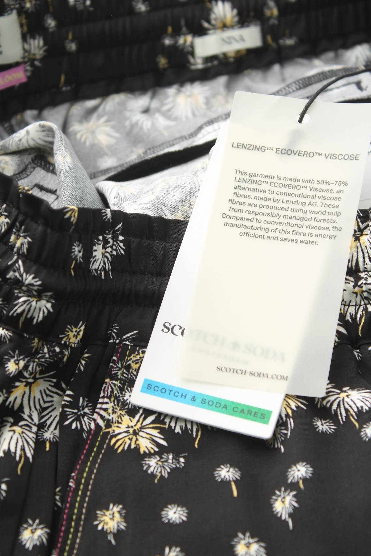 Дамски панталон Scotch & Soda Amsterdams Blauw3