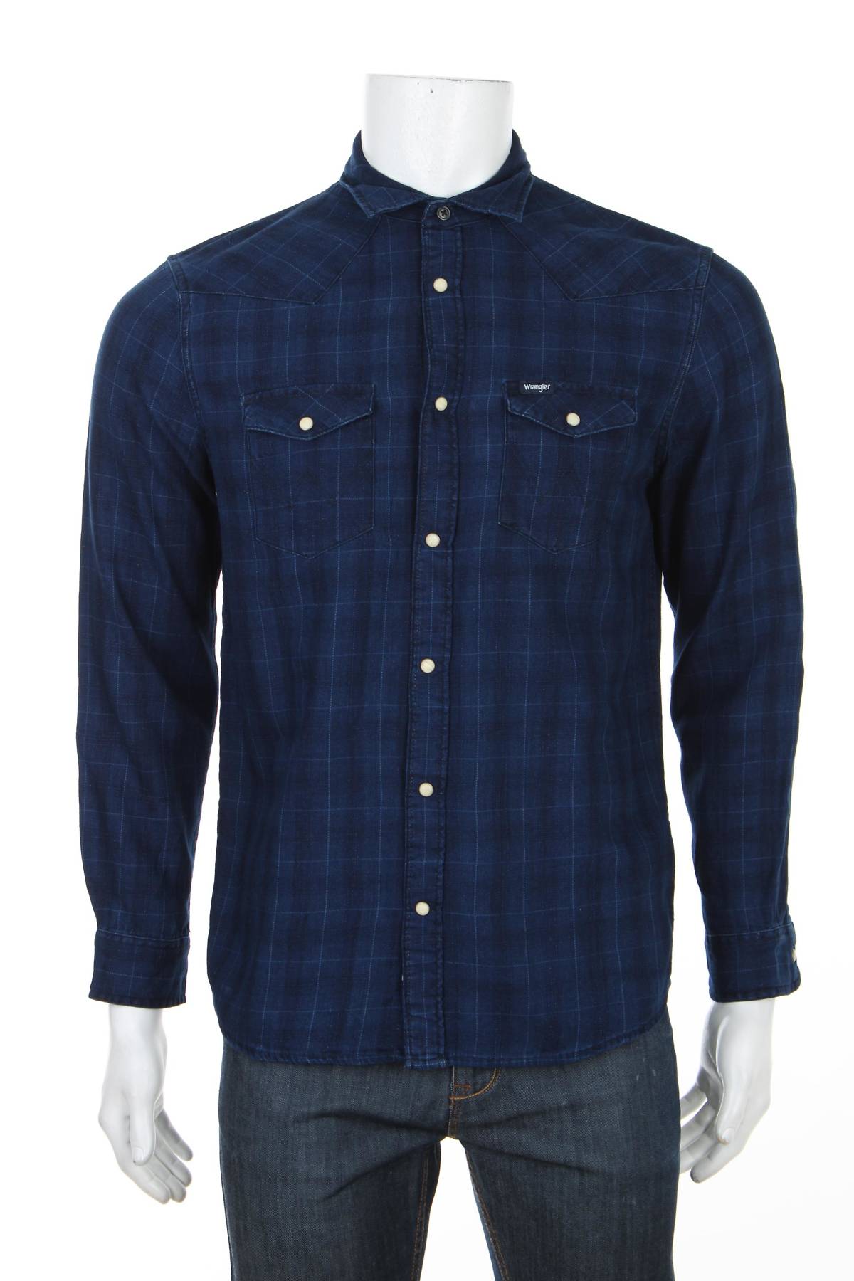 Мъжка риза Wrangler1 - Contour.bg Мъжка риза Wrangler1