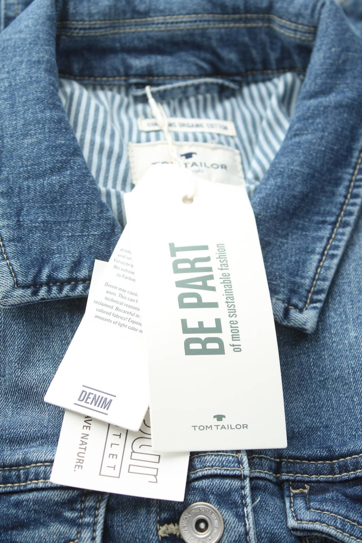 Τζιν μπουφάν Tom Tailor4 - Contourshop.gr Τζιν μπουφάν Tom Tailor4
