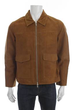 Ανδρικό δερμάτινο μπουφάν Jack & Jones1 - Contourshop.gr Ανδρικό δερμάτινο μπουφάν Jack & Jones1