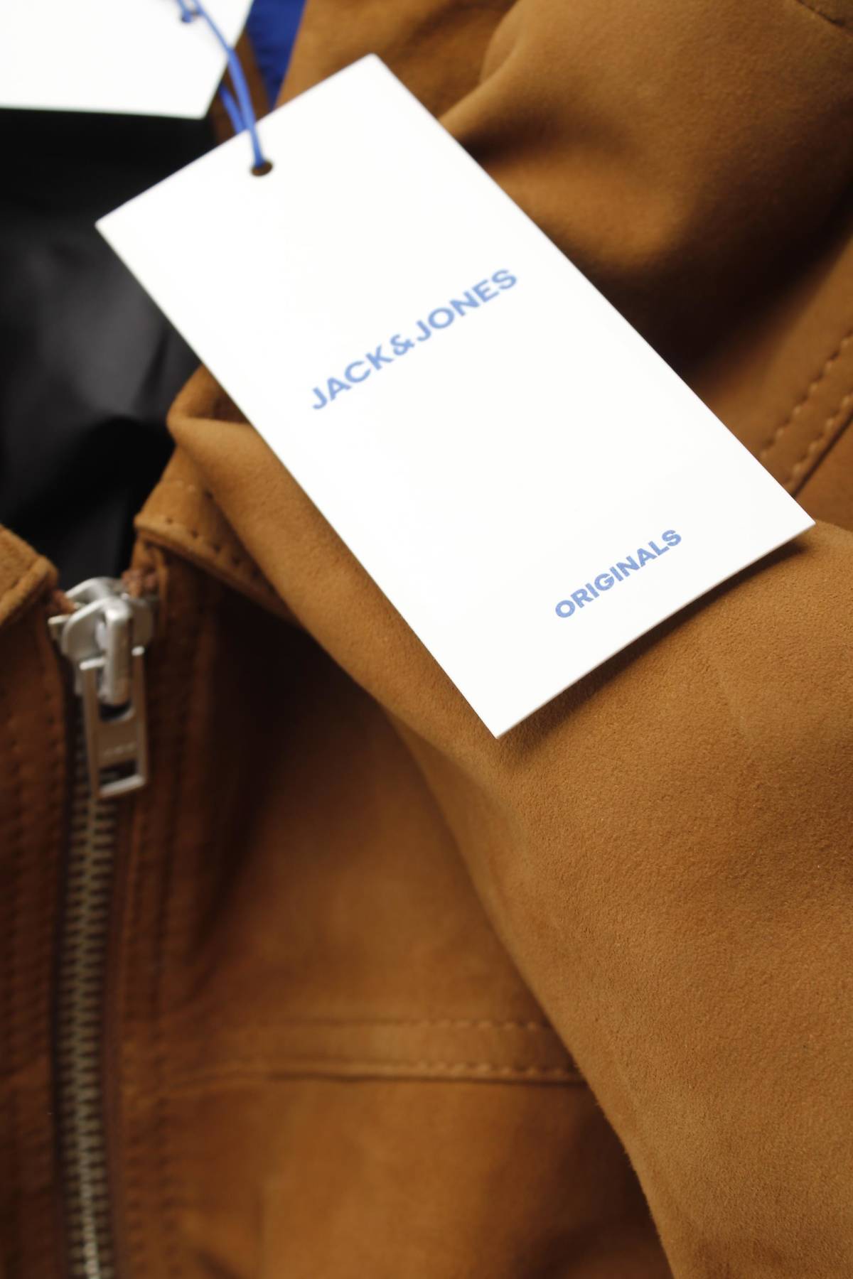 Ανδρικό δερμάτινο μπουφάν Jack & Jones4 - Contourshop.gr Ανδρικό δερμάτινο μπουφάν Jack & Jones4