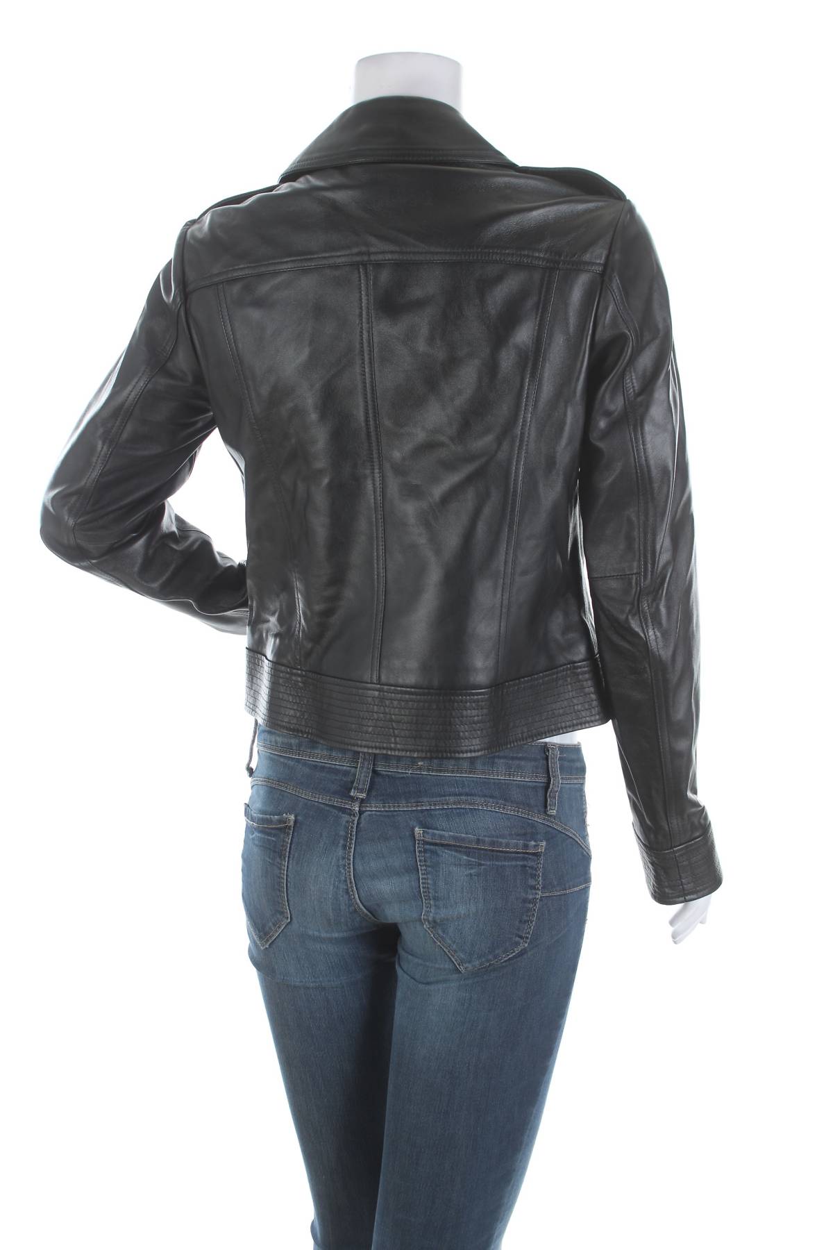 Γυναικείο δερμάτινο μπουφάν Hogan2