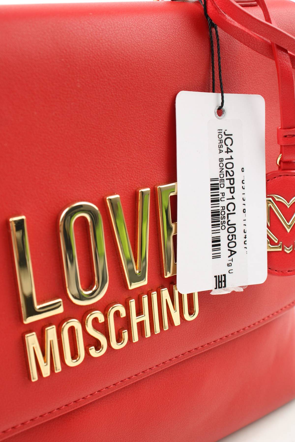 Γυναικεία δερματινή τσάντα Love Moschino4