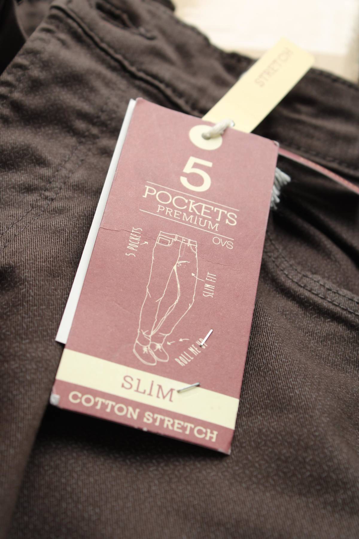 Ανδρικά παντελόνια 5 Pocket by Ovs3