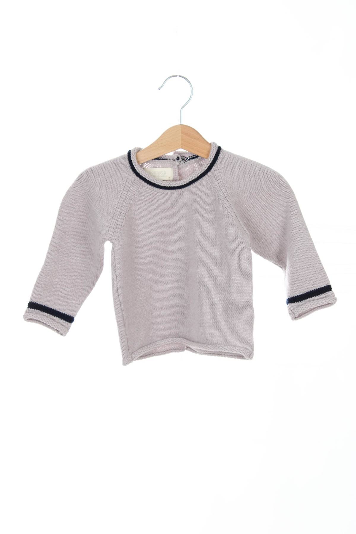 Παιδικά πουλόβερ Bonnet a pompon1