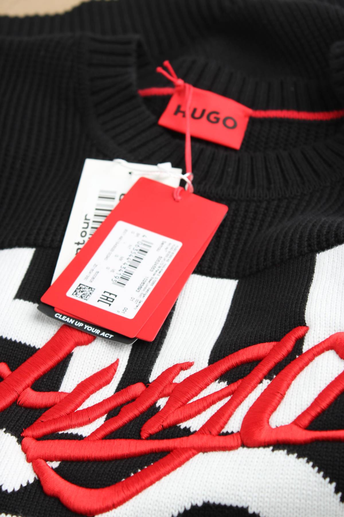 Мъжки пуловер HUGO Hugo Boss3