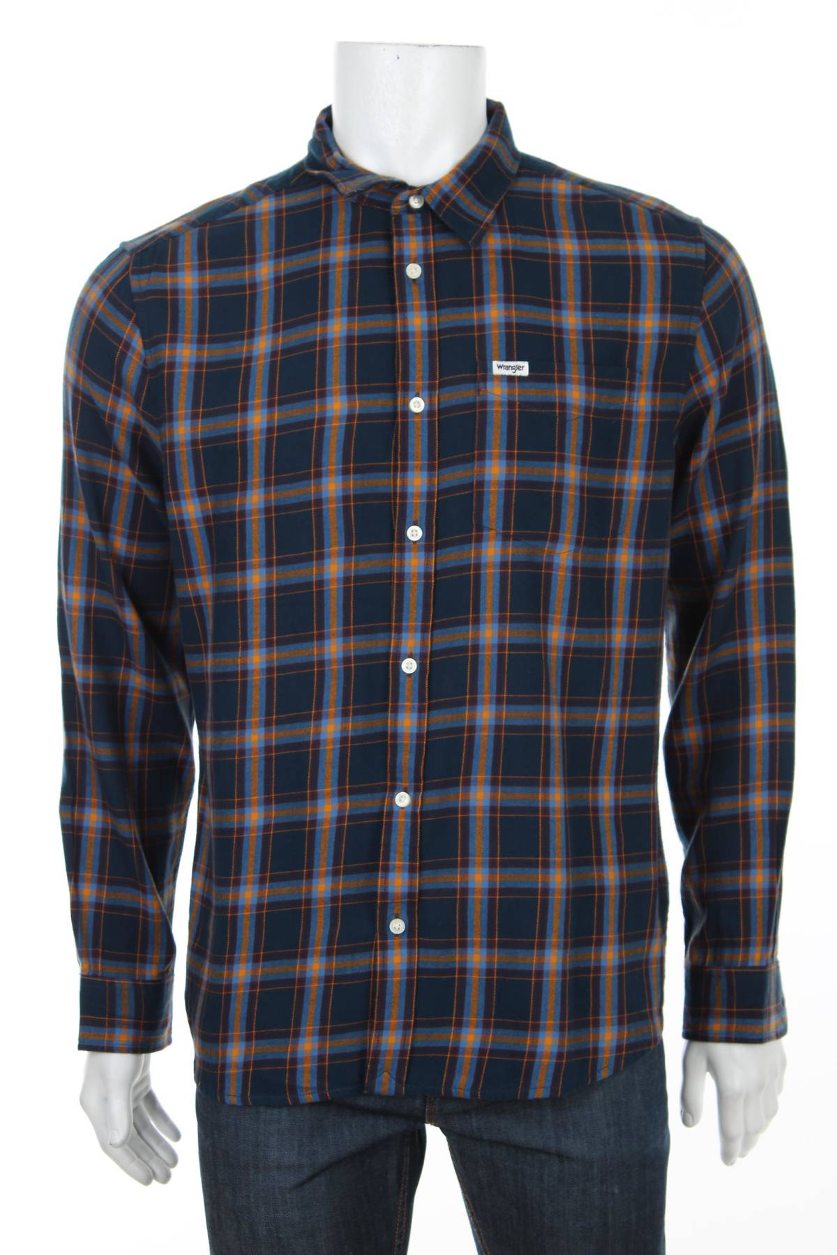 Мъжка риза Wrangler1 - Contour.bg Мъжка риза Wrangler1