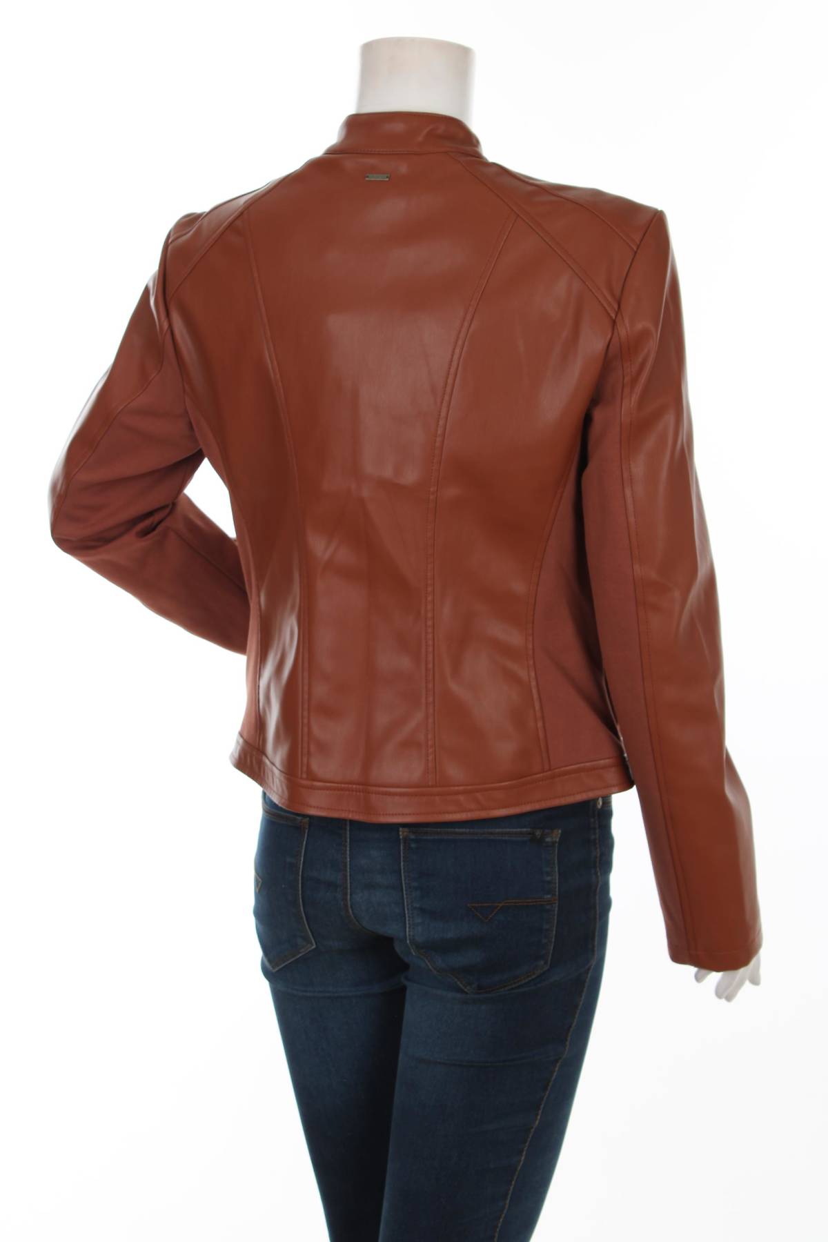 Дамско кожено яке Guess2 - Contour.bg Дамско кожено яке Guess2