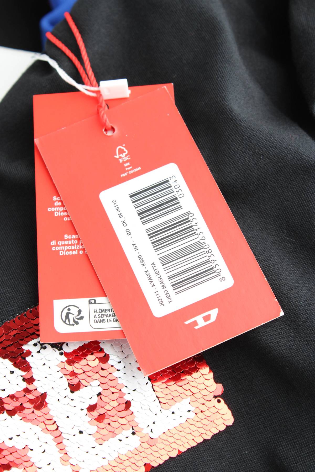 Детска тениска Diesel3