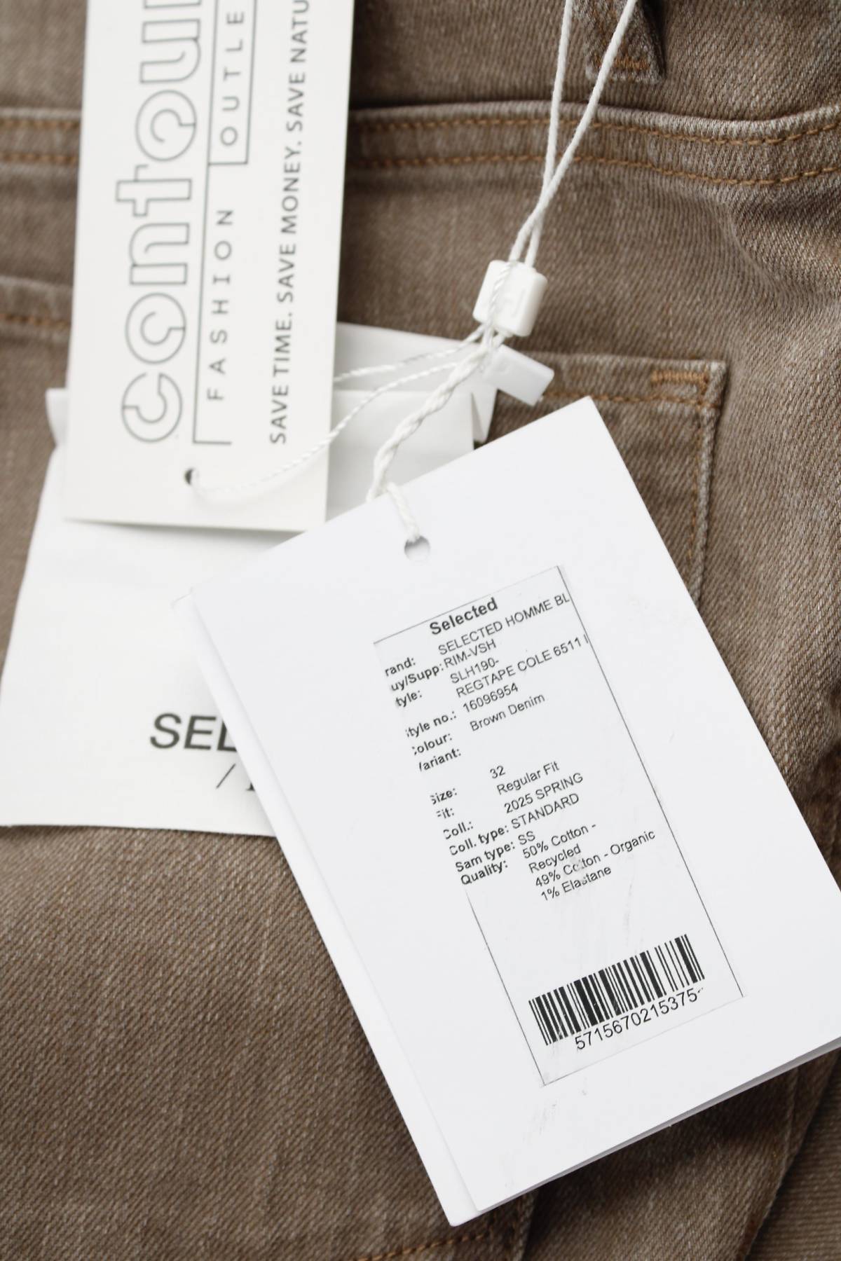 Мъжки дънки Selected Homme3