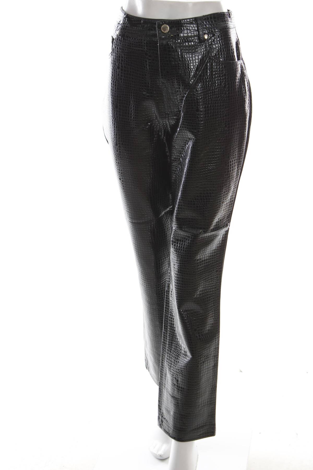 Γυναικείο δερμάτινο παντελόνι River Island1 - Contourshop.gr Γυναικείο δερμάτινο παντελόνι River Island1