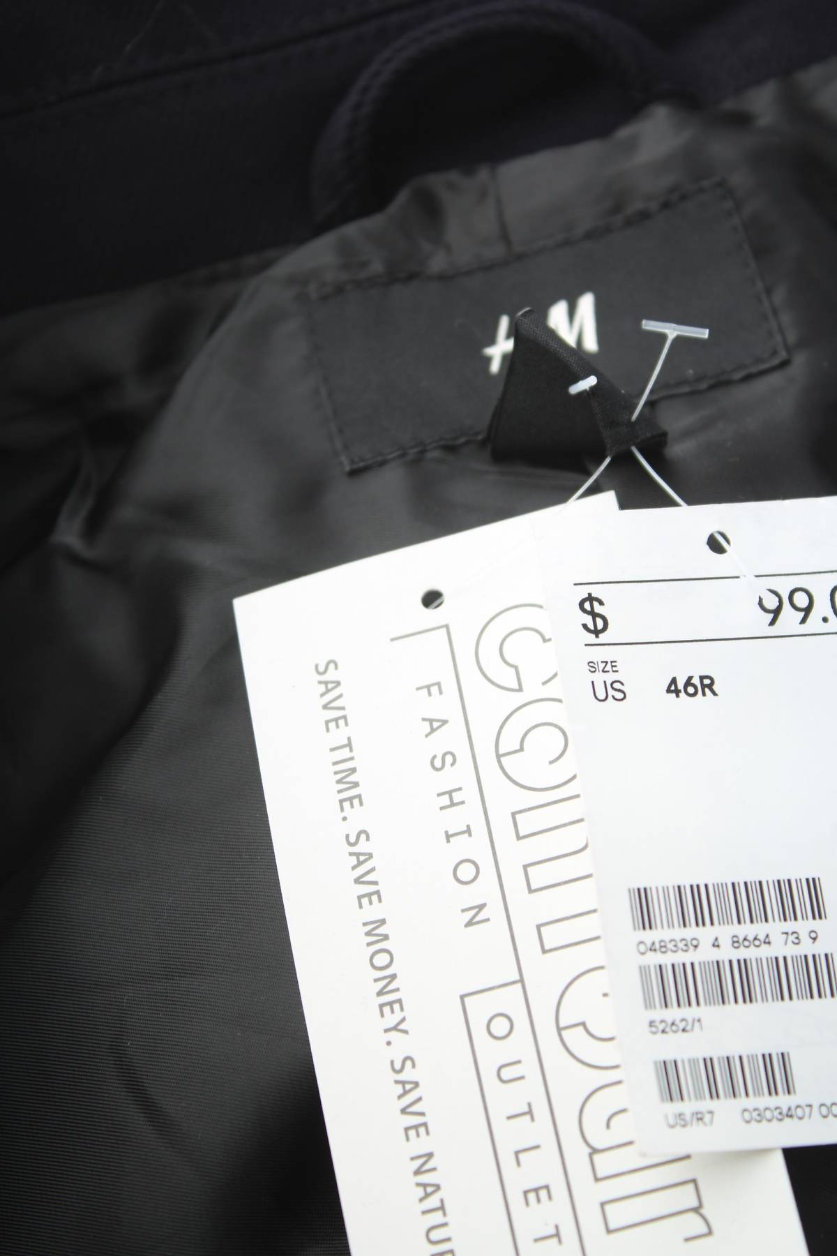 Ανδρικό παλτό H&M4 - Contourshop.gr Ανδρικό παλτό H&M4