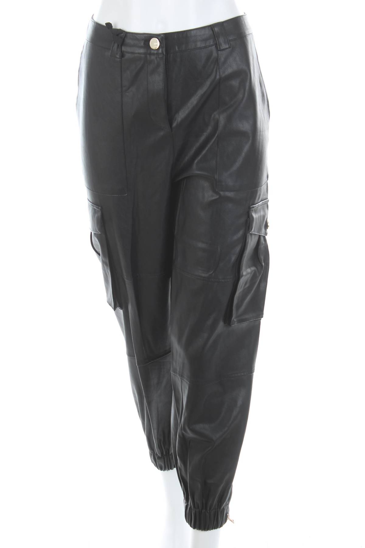 Дамски кожен панталон Pinko1