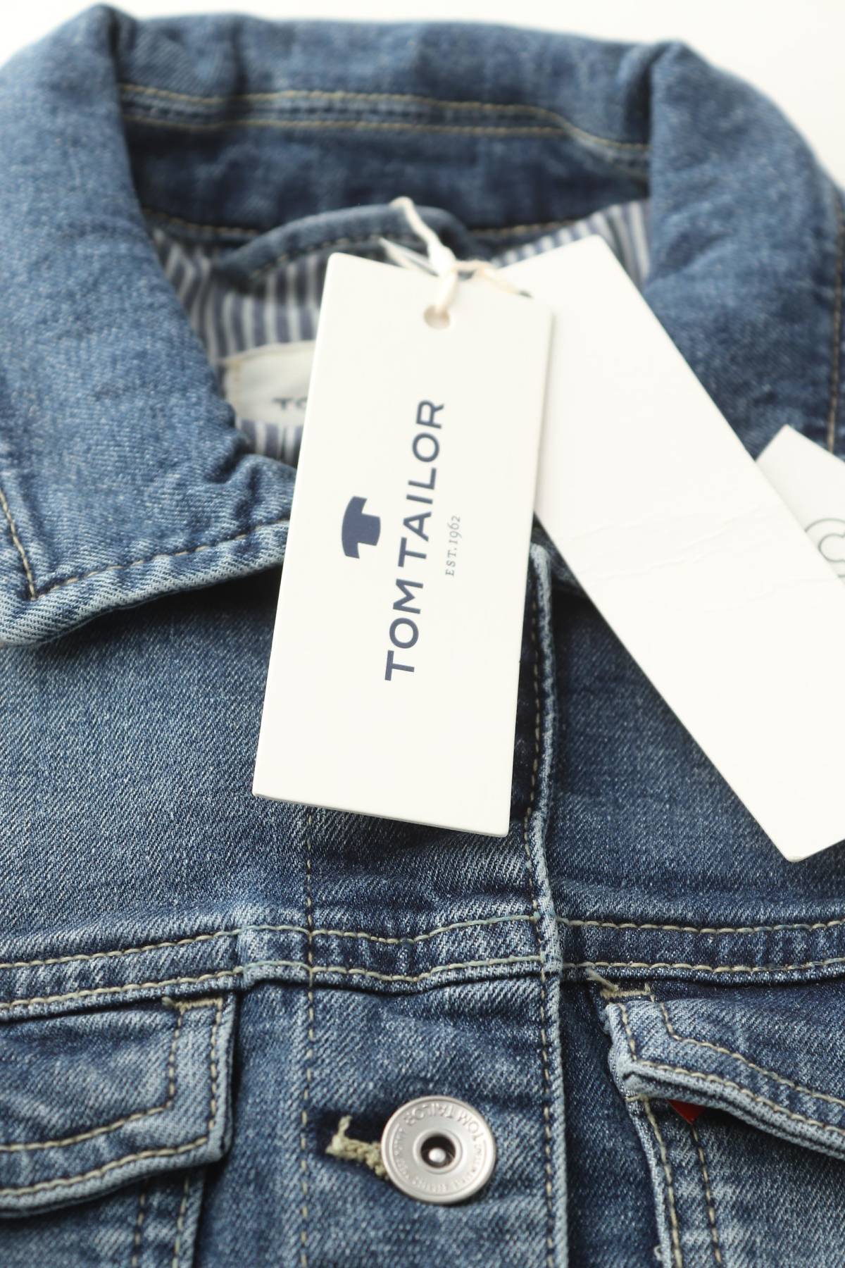 Τζιν μπουφάν Tom Tailor4 - Contourshop.gr Τζιν μπουφάν Tom Tailor4