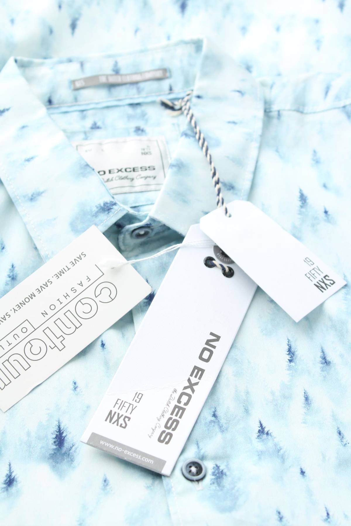 Ανδρικό πουκάμισο No Excess3 - Contourshop.gr Ανδρικό πουκάμισο No Excess3