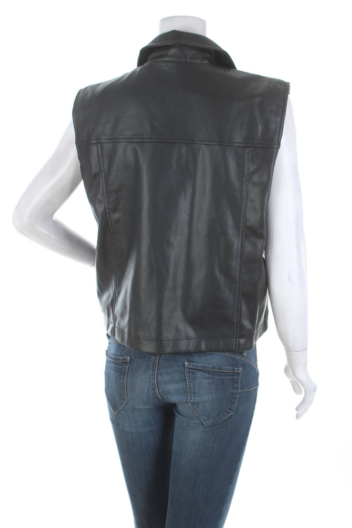 Дамски кожен елек Calliope2