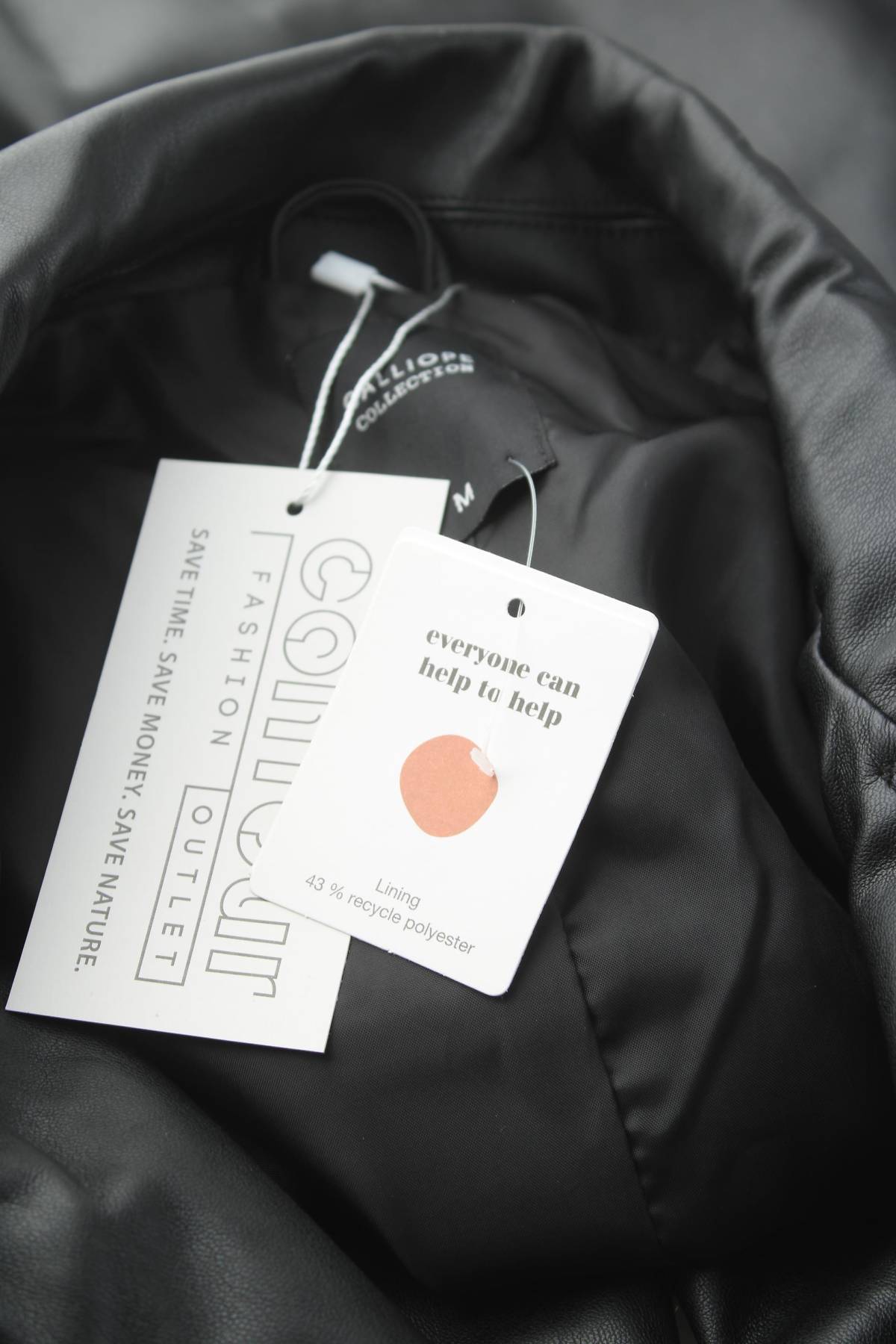 Дамски кожен елек Calliope3