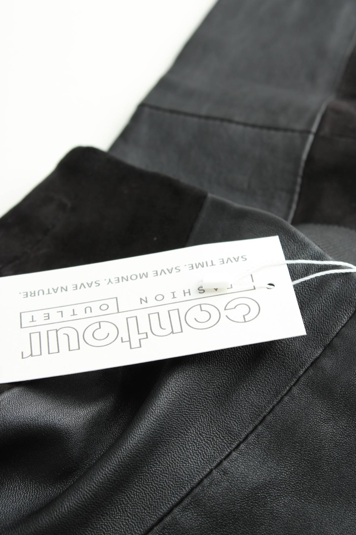 Дамски кожен панталон 3