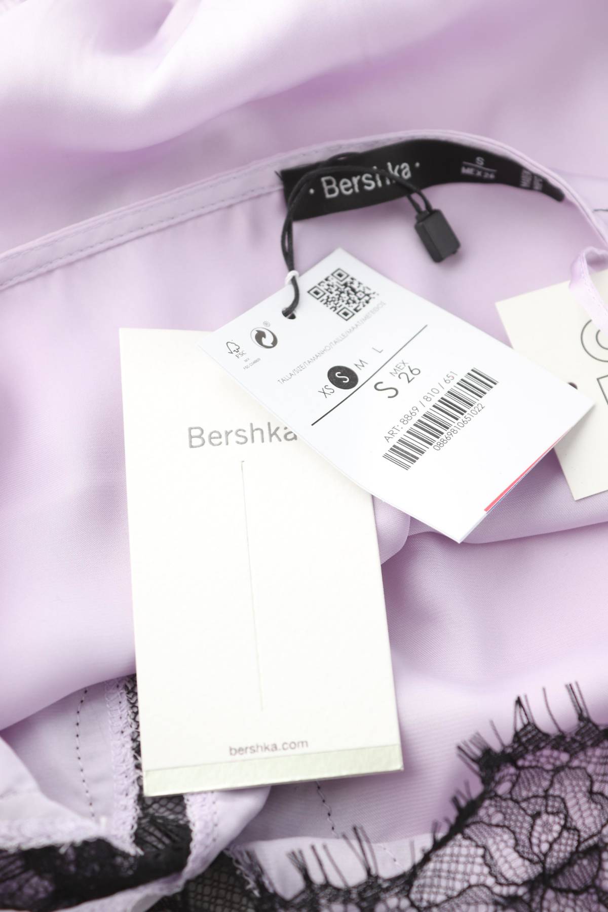 Γυναικείο αμάνικο Bershka3