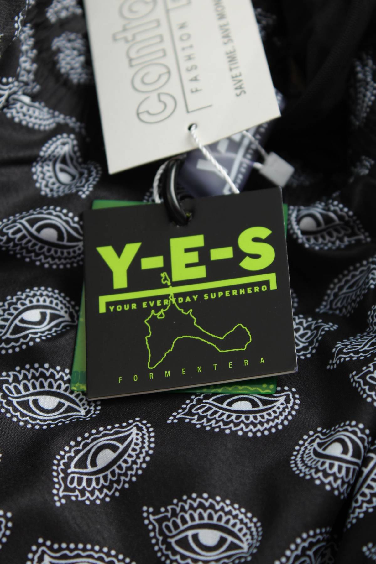 Ανδρικές βερμούδες μαγιό Y-E-S Your Everyday Superhero3