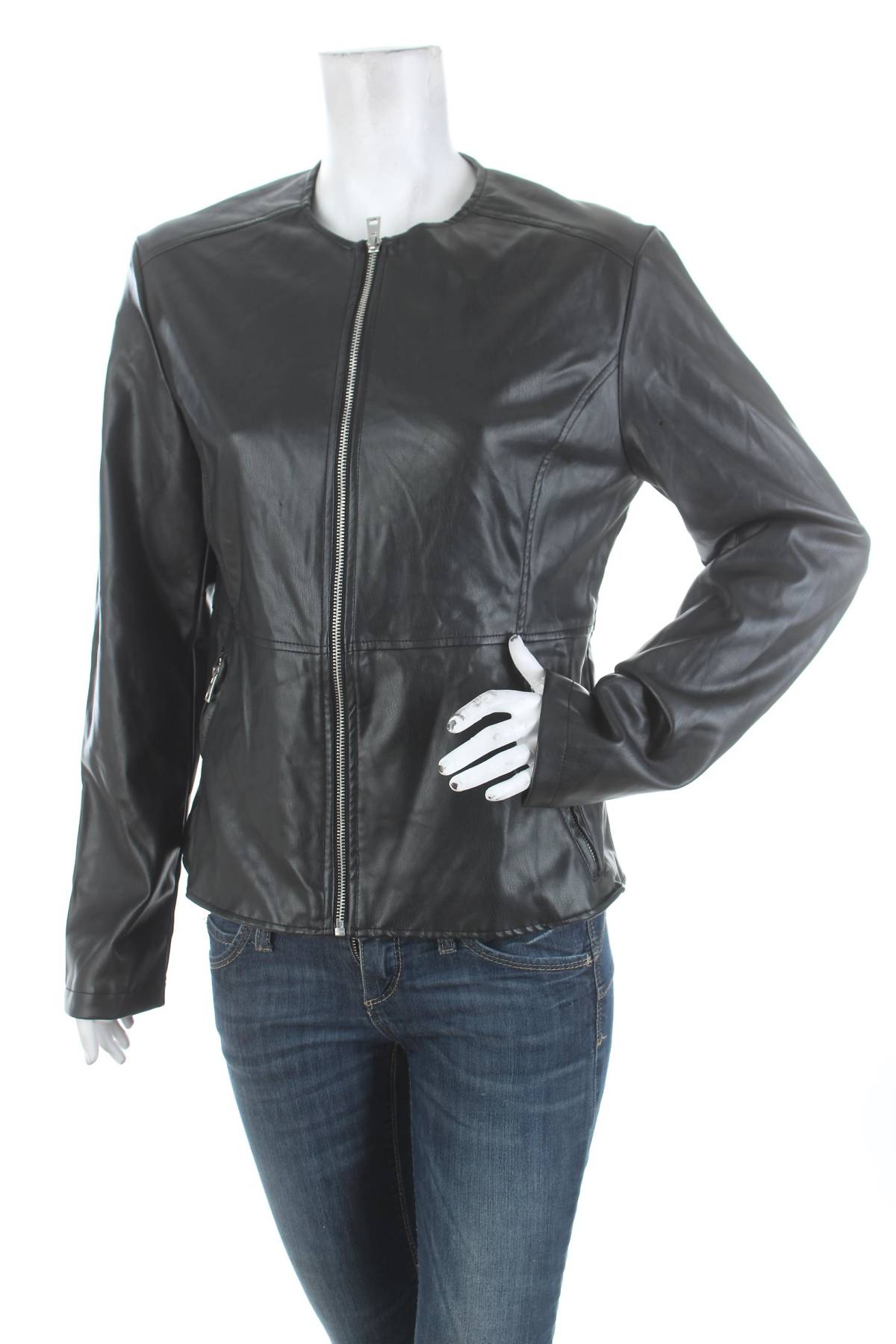 Γυναικείο δερμάτινο μπουφάν Calliope1