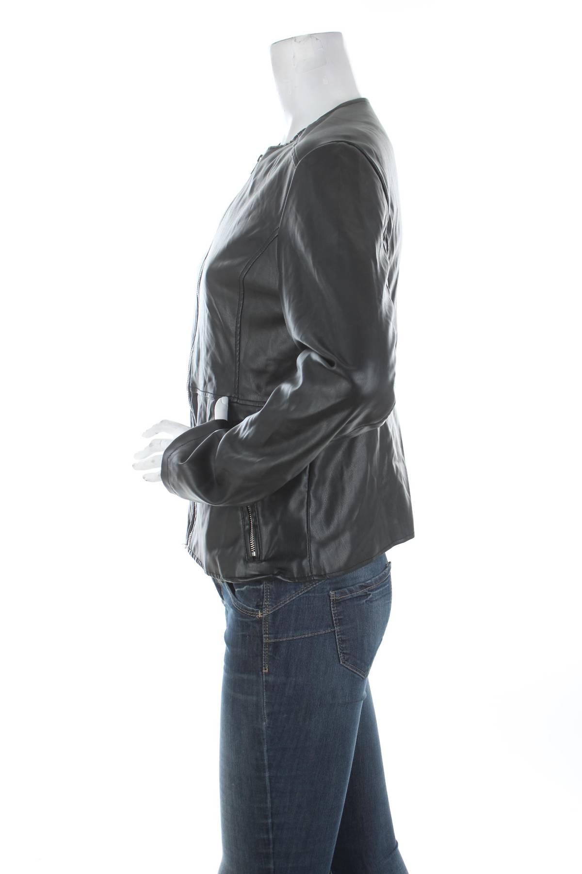 Γυναικείο δερμάτινο μπουφάν Calliope3