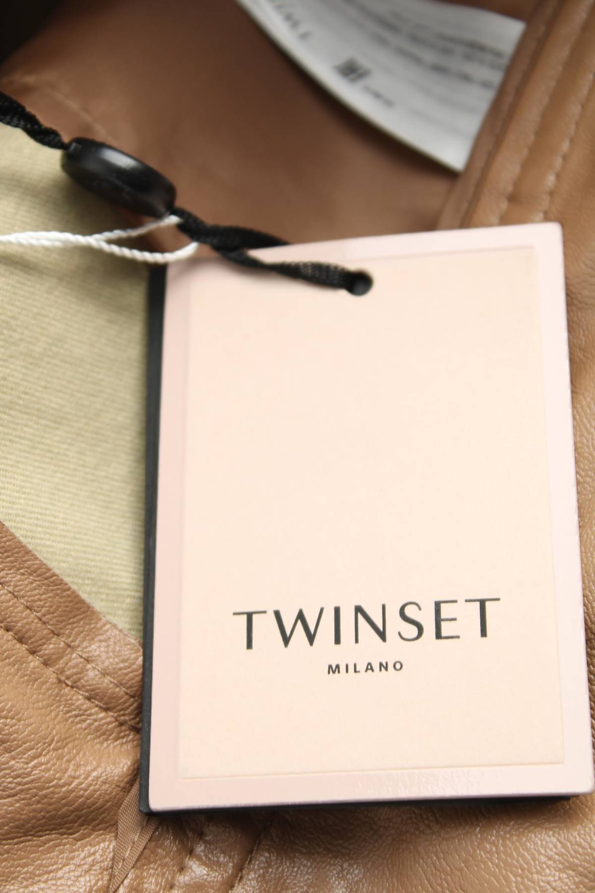 Дамски кожен панталон Twinset3