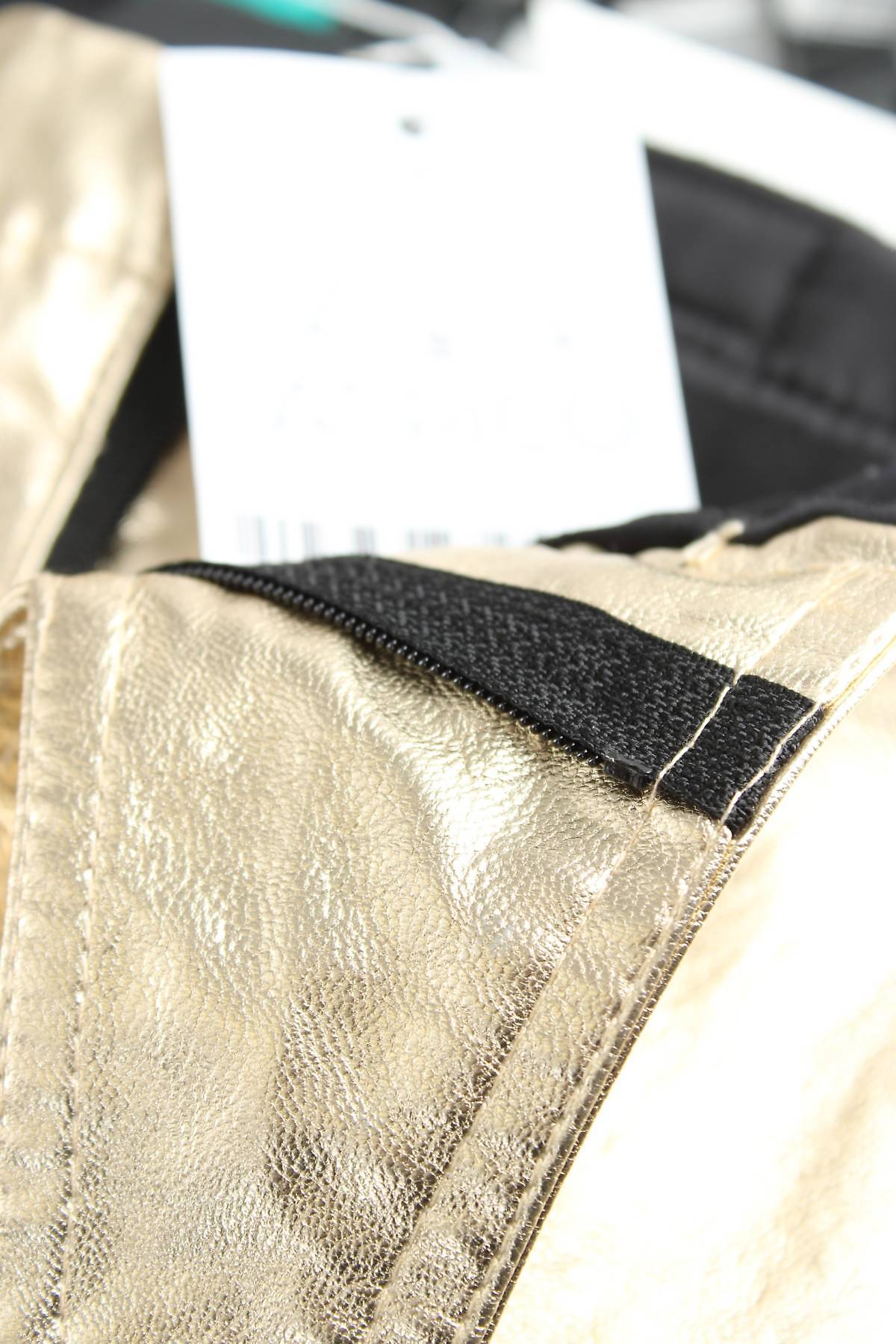 Дамски кожен панталон Pinko3