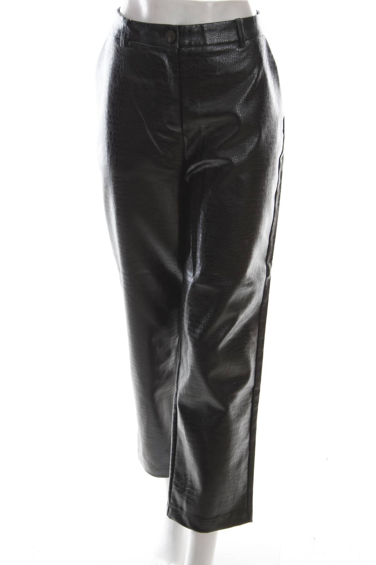 Γυναικείο δερμάτινο παντελόνι River Island1 - Contourshop.gr Γυναικείο δερμάτινο παντελόνι River Island1