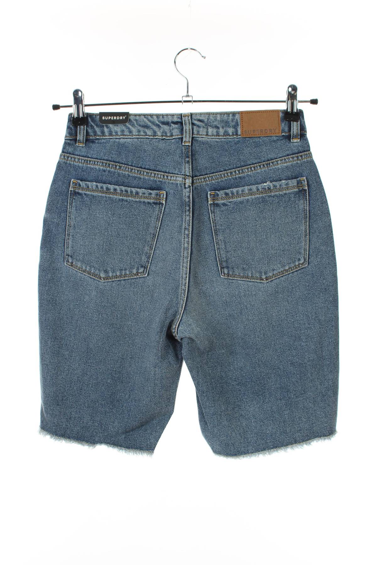 Дамски къси дънки Superdry2