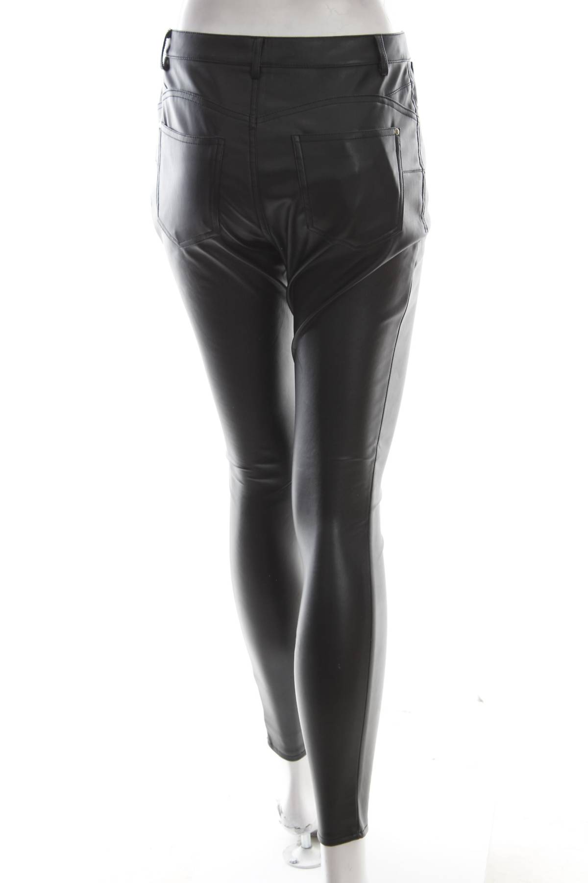 Дамски кожен панталон River Island2 - Contour.bg Дамски кожен панталон River Island2