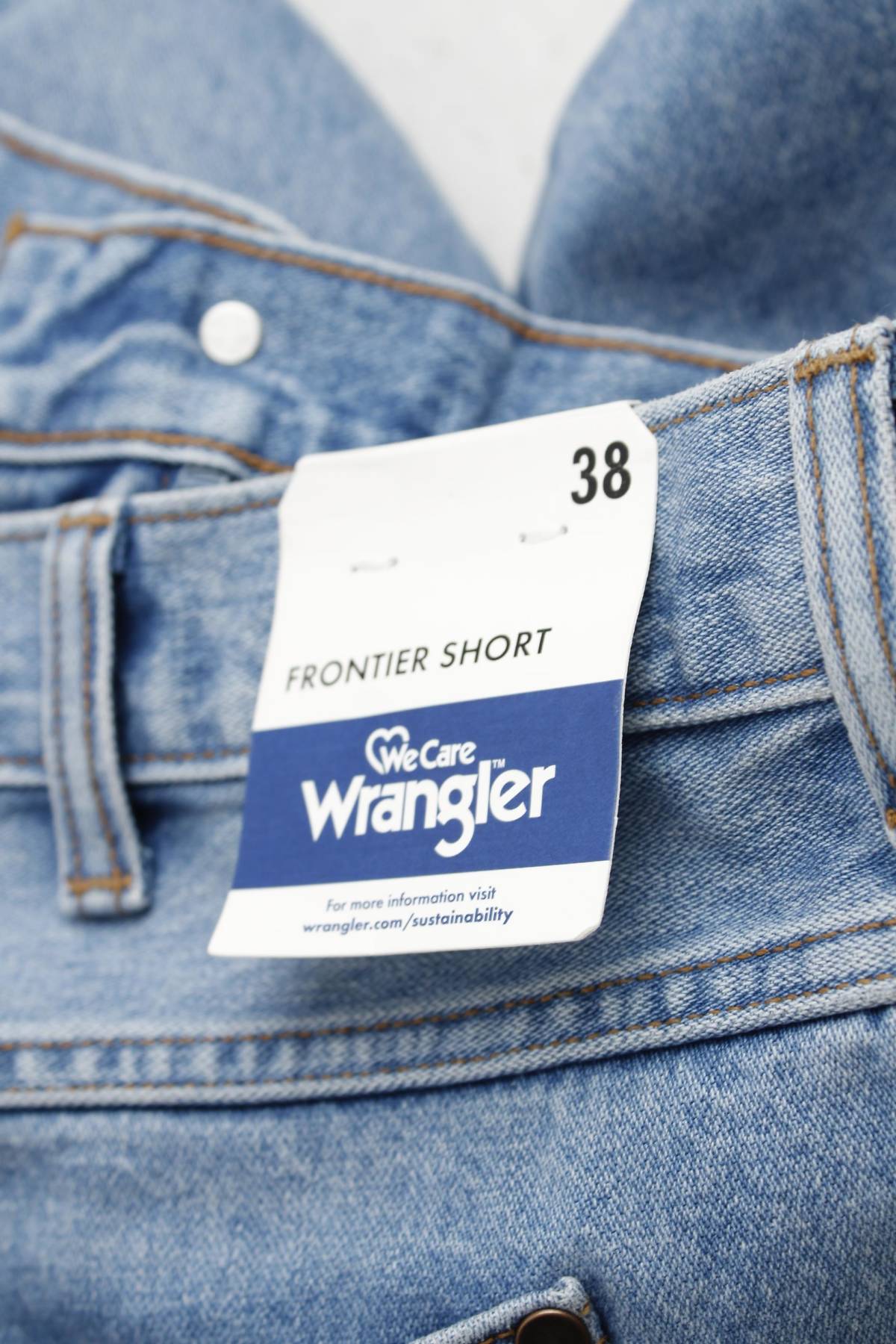 Мъжки къси дънки Wrangler3