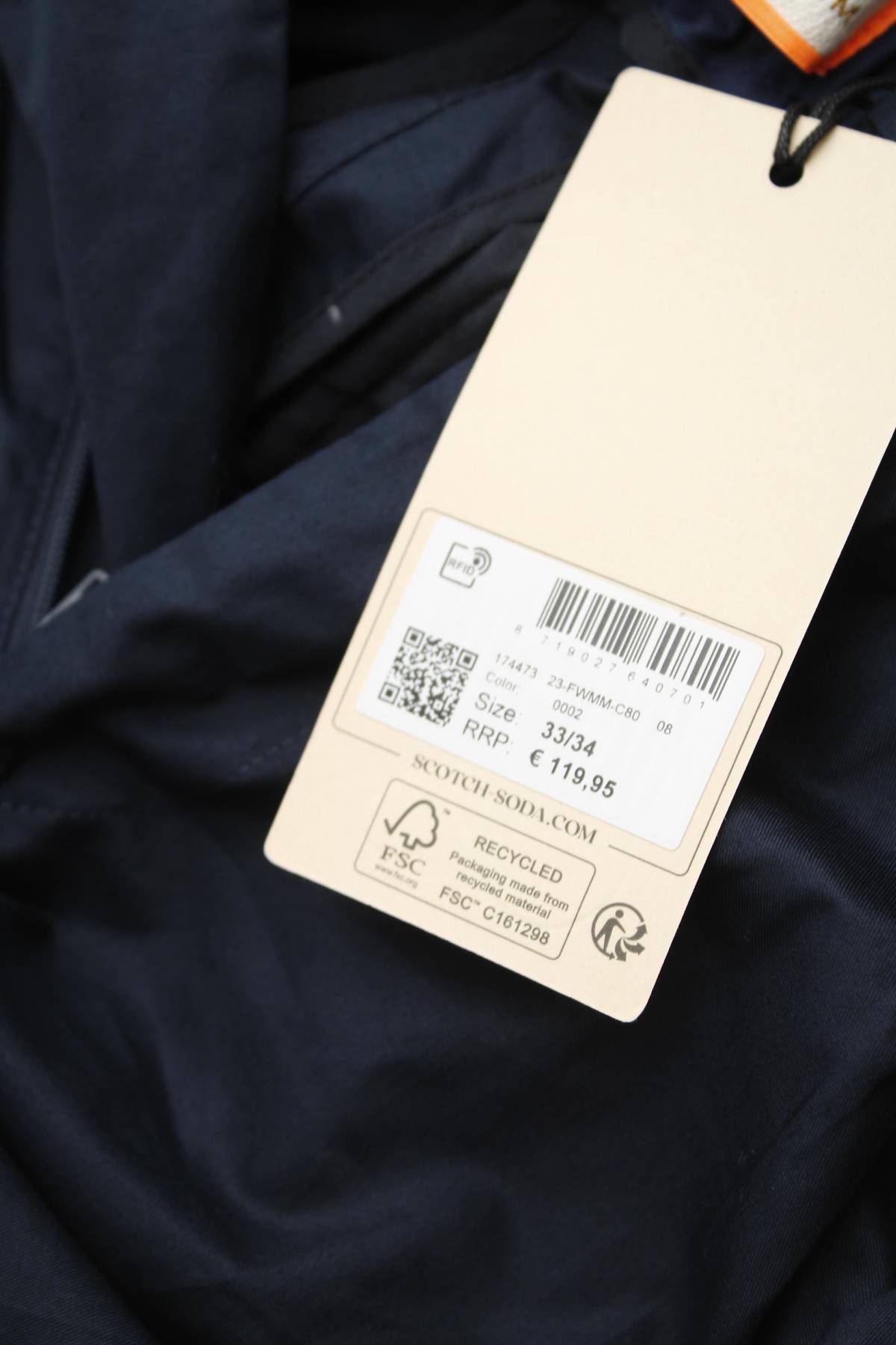 Мъжки панталон Scotch & Soda3
