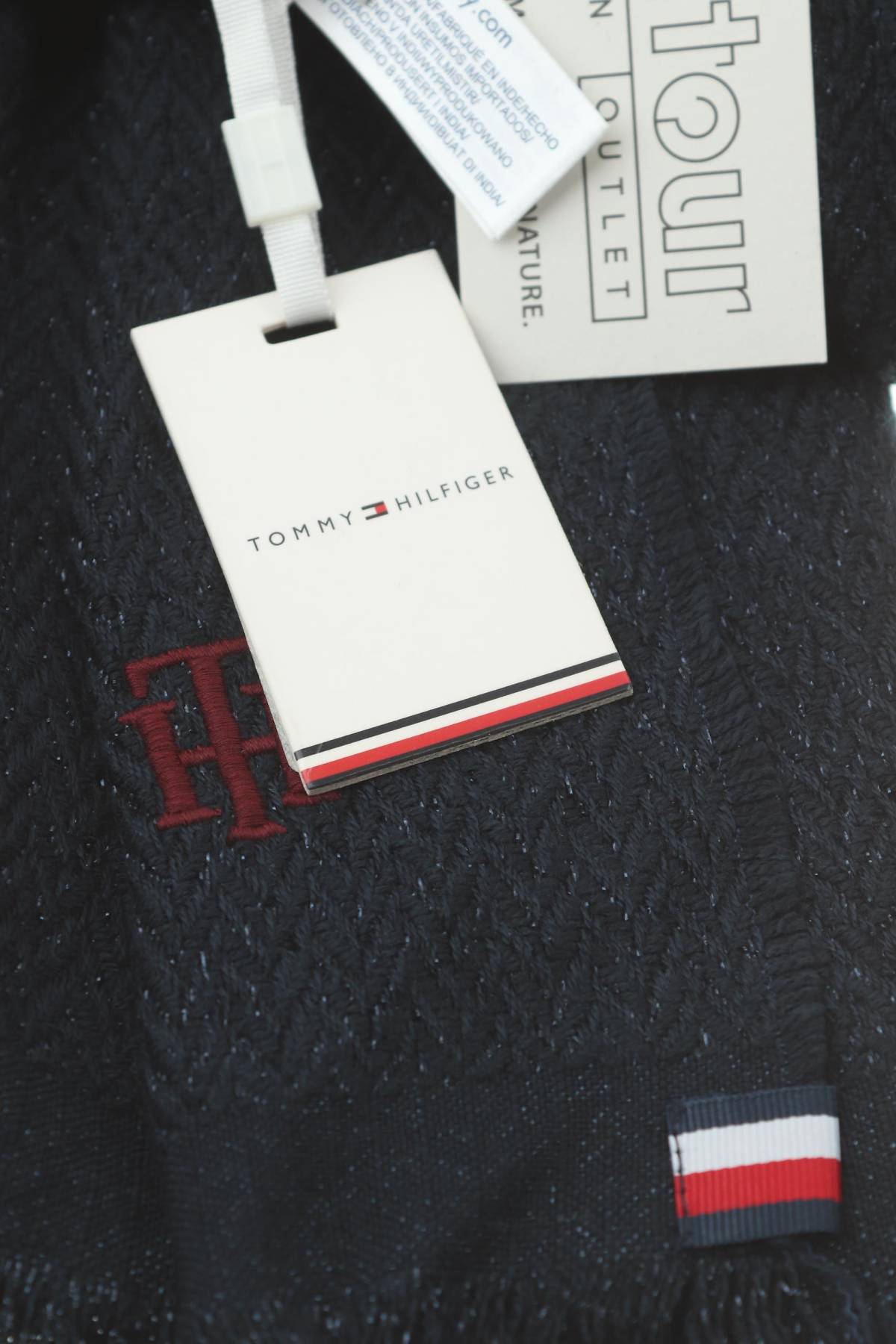 Плетен шал Tommy Hilfiger3