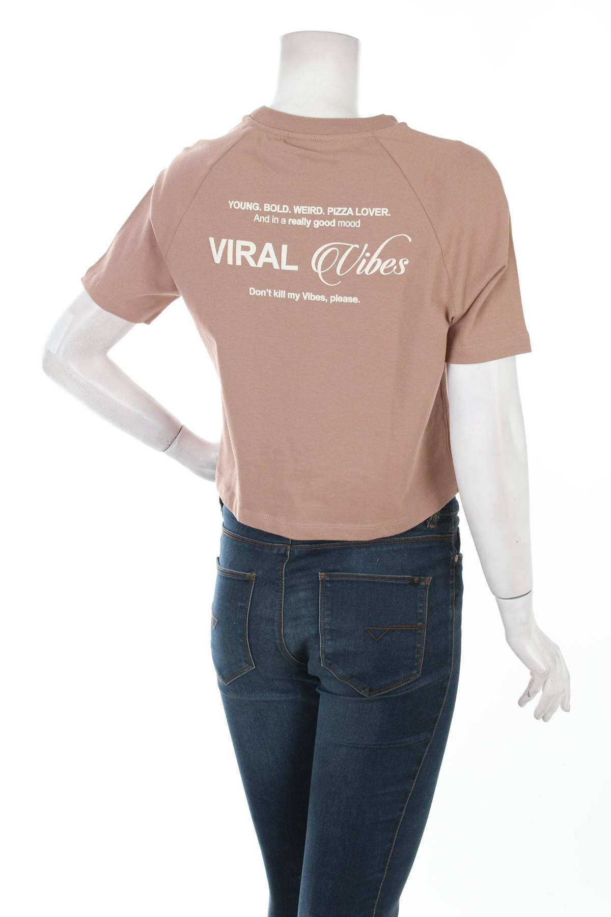 Γυναικείο αθλητικό t-shirt Viral Vibes2