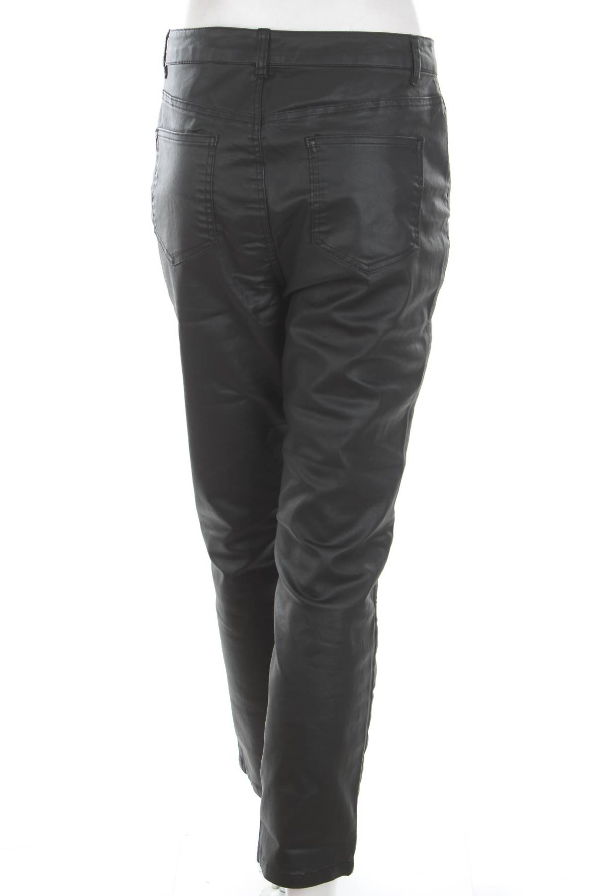 Γυναικείο δερμάτινο παντελόνι V by Very2 - Contourshop.gr Γυναικείο δερμάτινο παντελόνι V by Very2