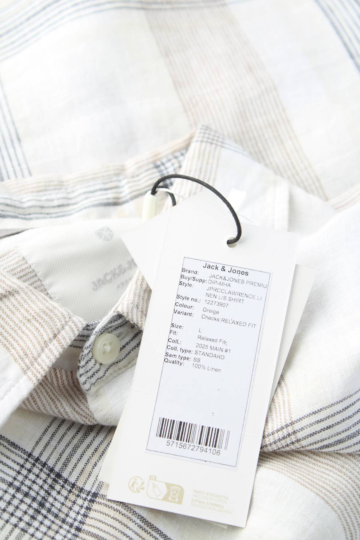 Ανδρικό πουκάμισο Jack & Jones Premium3