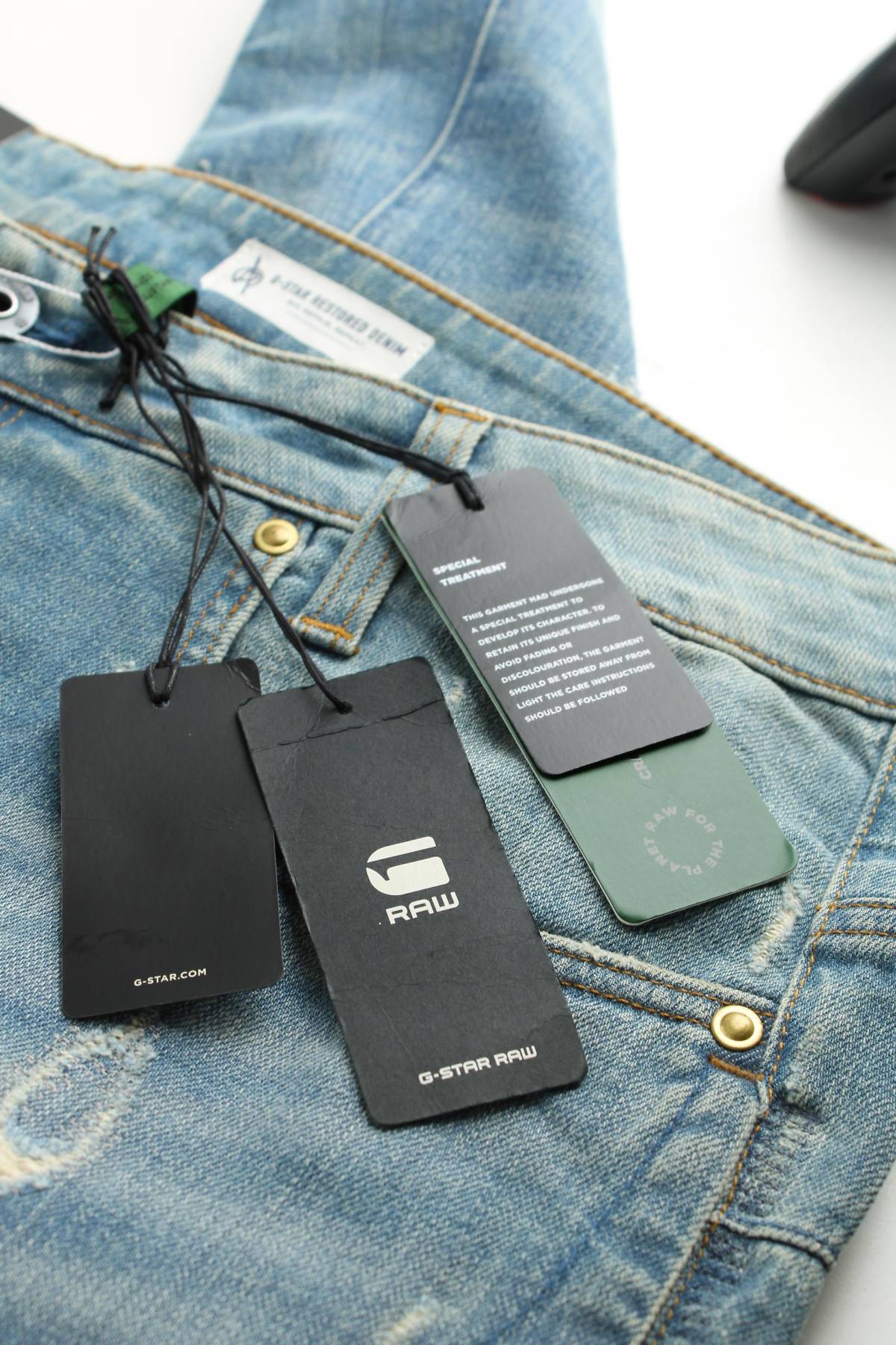 Мъжки дънки G-Star Raw3 - Contour.bg Мъжки дънки G-Star Raw3