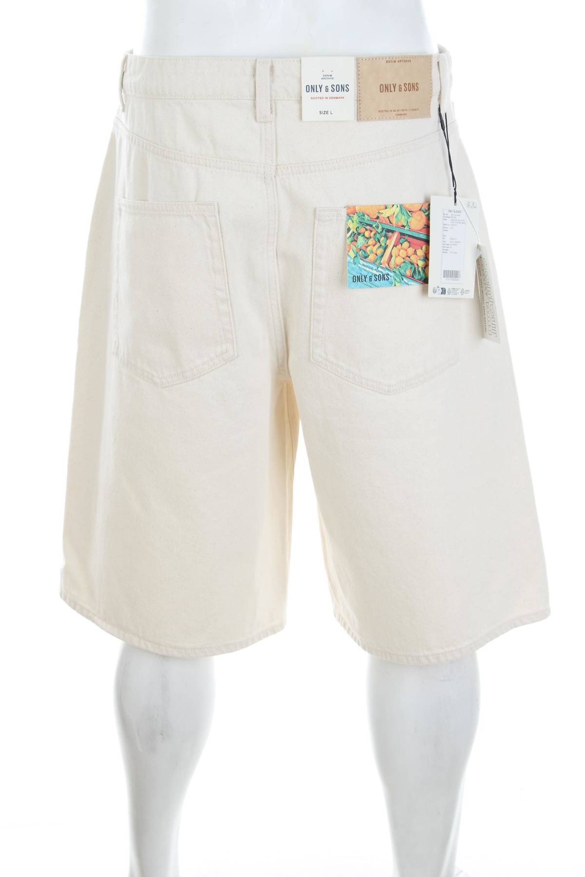 Ανδρικά τζιν σορτσάκια Only & Sons2 - Contourshop.gr Ανδρικά τζιν σορτσάκια Only & Sons2