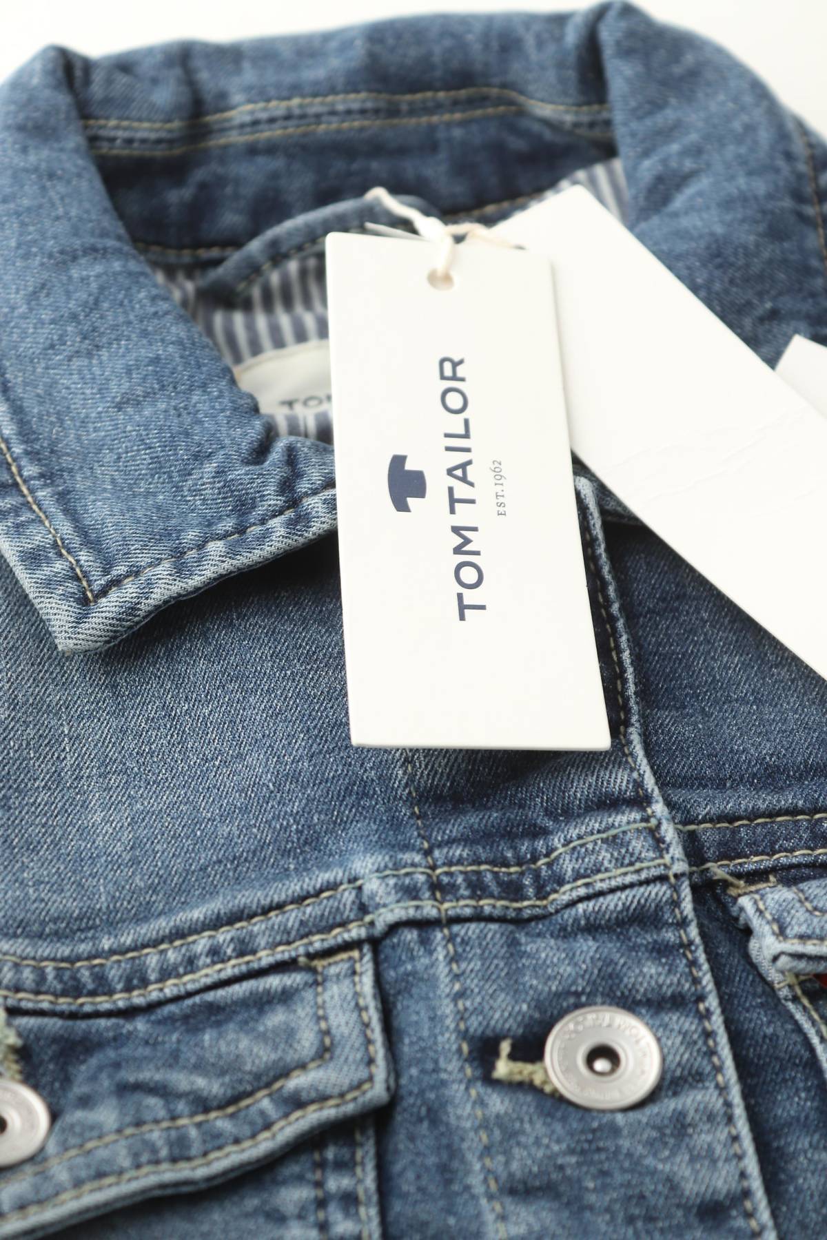 Τζιν μπουφάν Tom Tailor4 - Contourshop.gr Τζιν μπουφάν Tom Tailor4