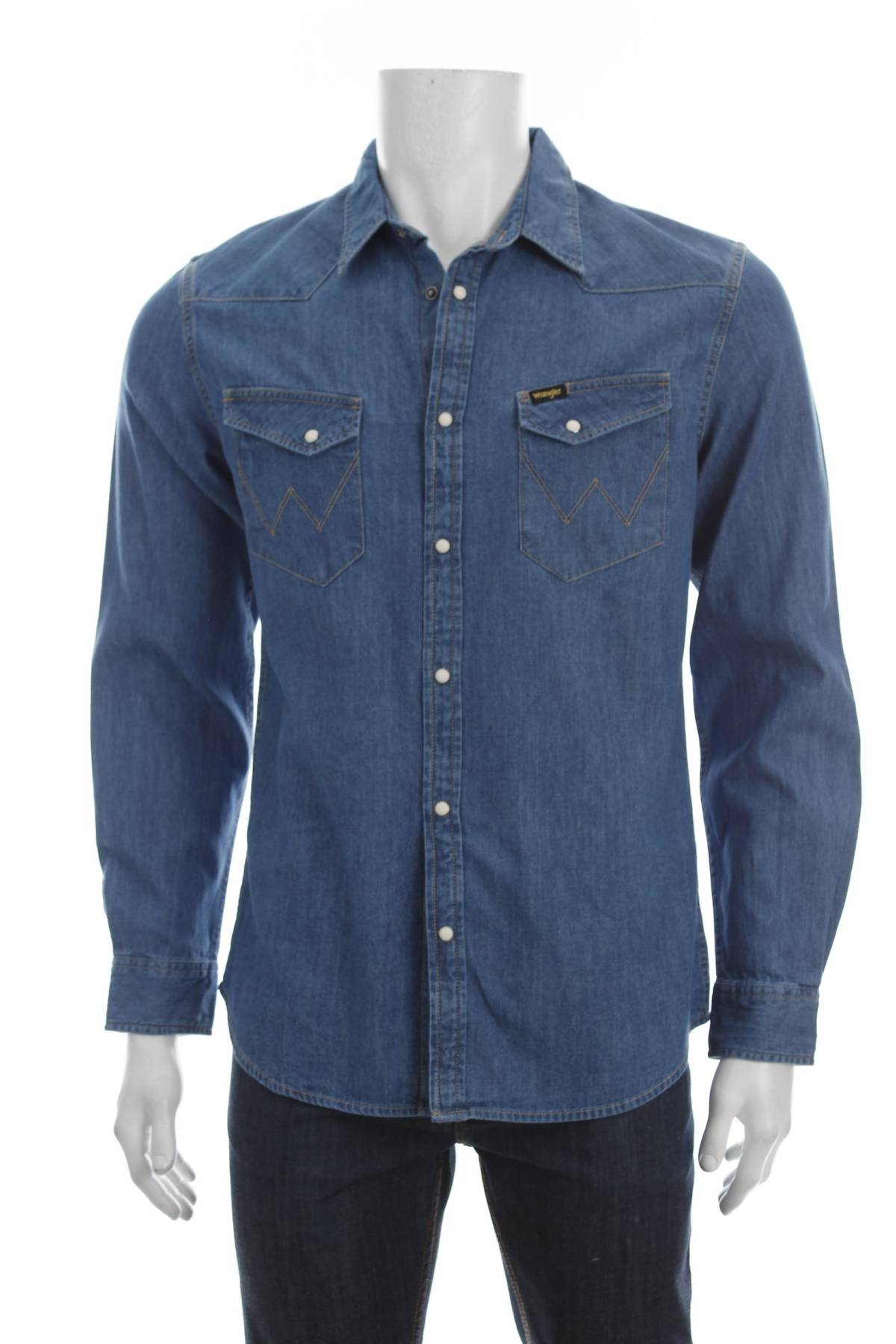Мъжка риза Wrangler1 - Contour.bg Мъжка риза Wrangler1