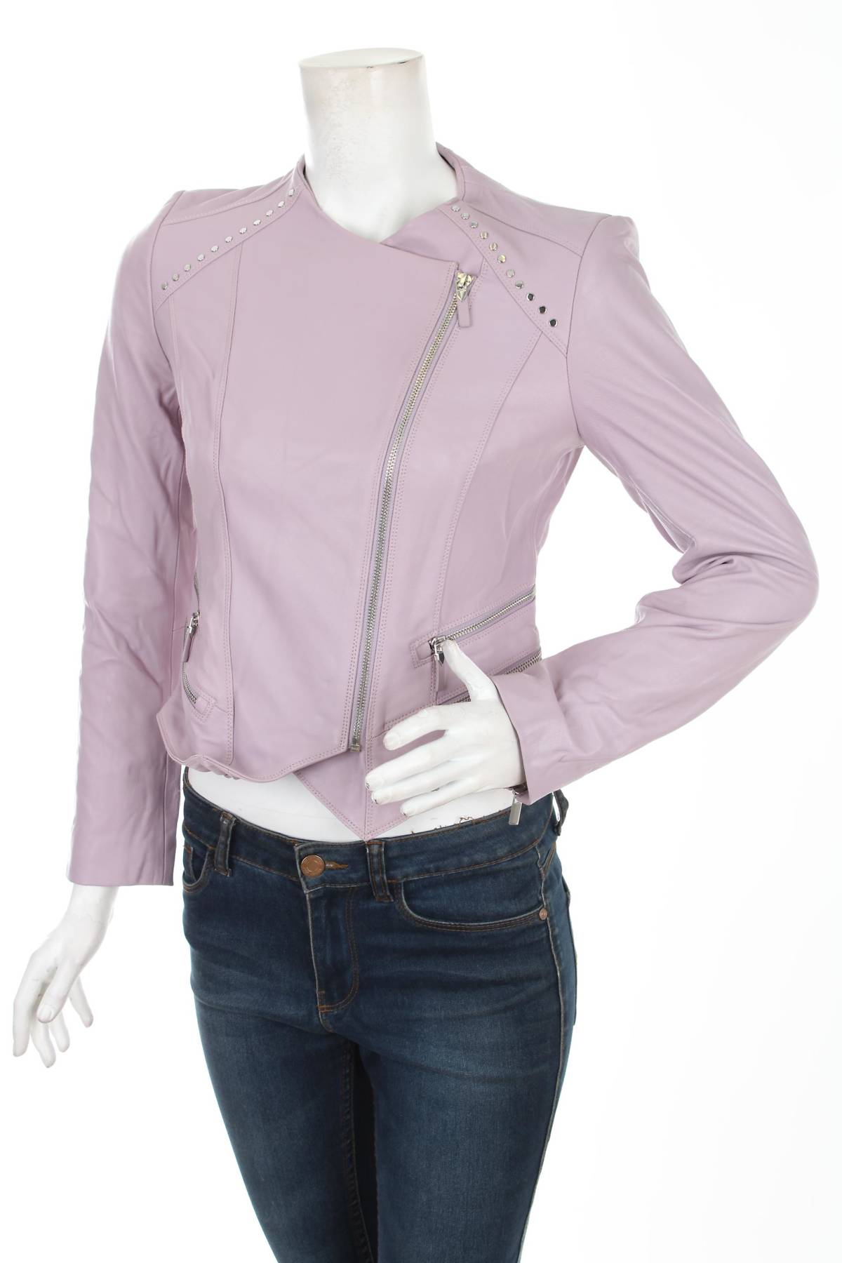 Дамско кожено яке Vero Moda1 - Contour.bg Дамско кожено яке Vero Moda1
