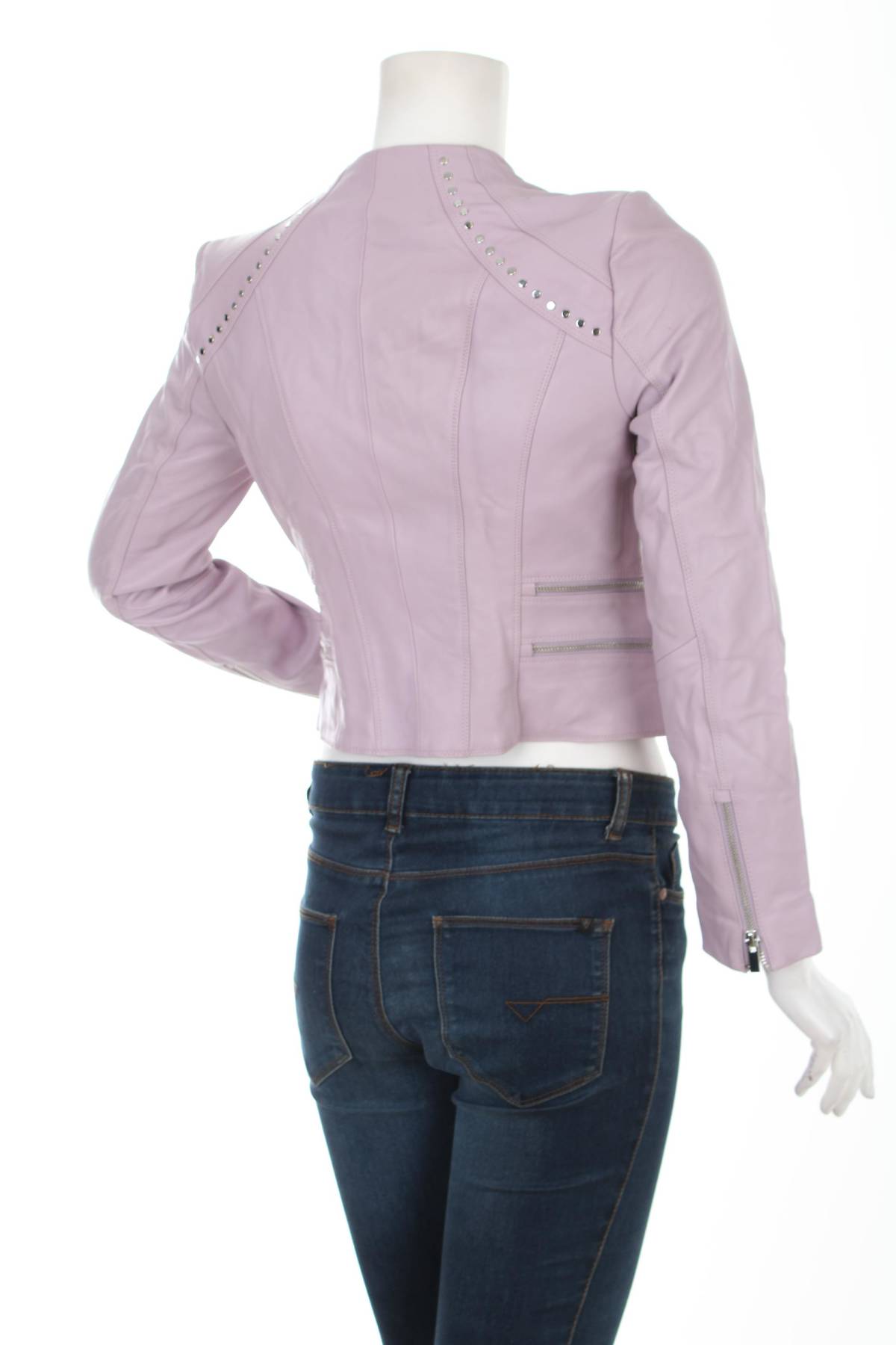 Дамско кожено яке Vero Moda2 - Contour.bg Дамско кожено яке Vero Moda2