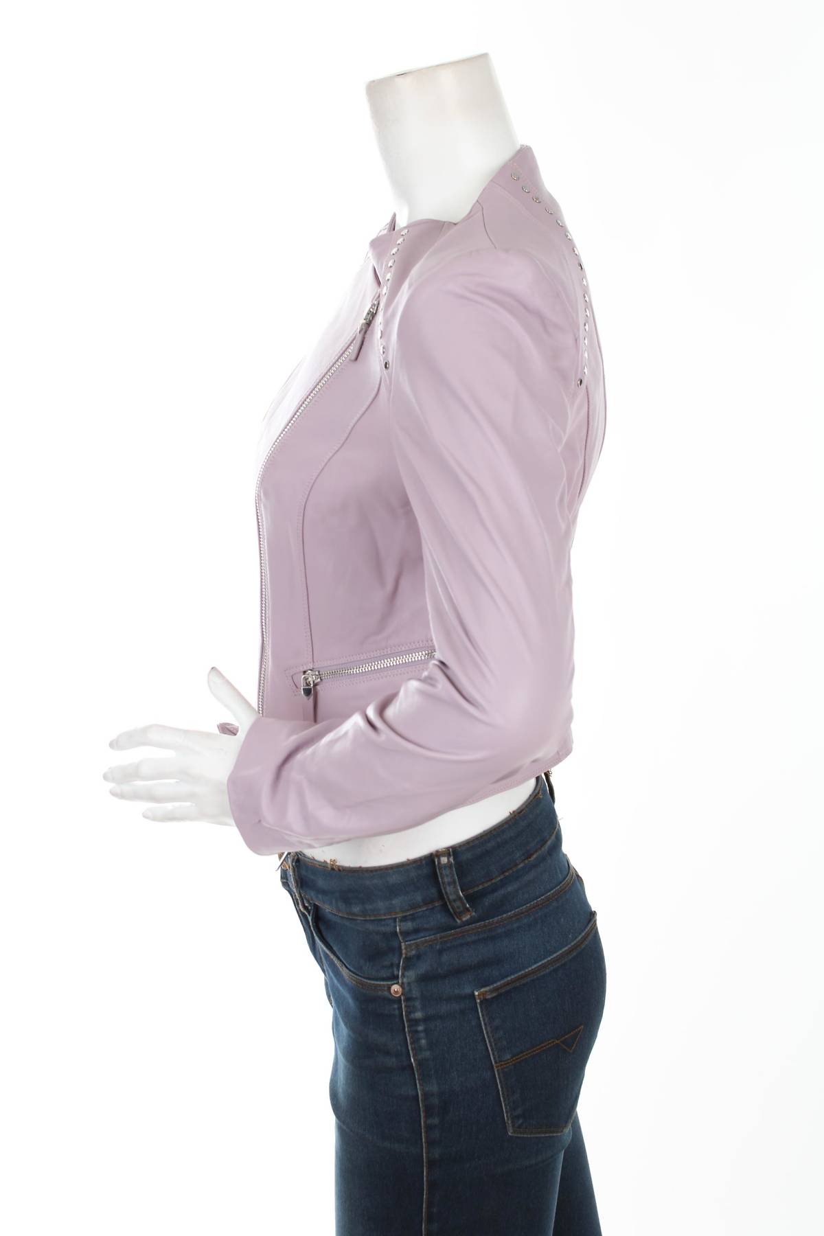 Дамско кожено яке Vero Moda3 - Contour.bg Дамско кожено яке Vero Moda3