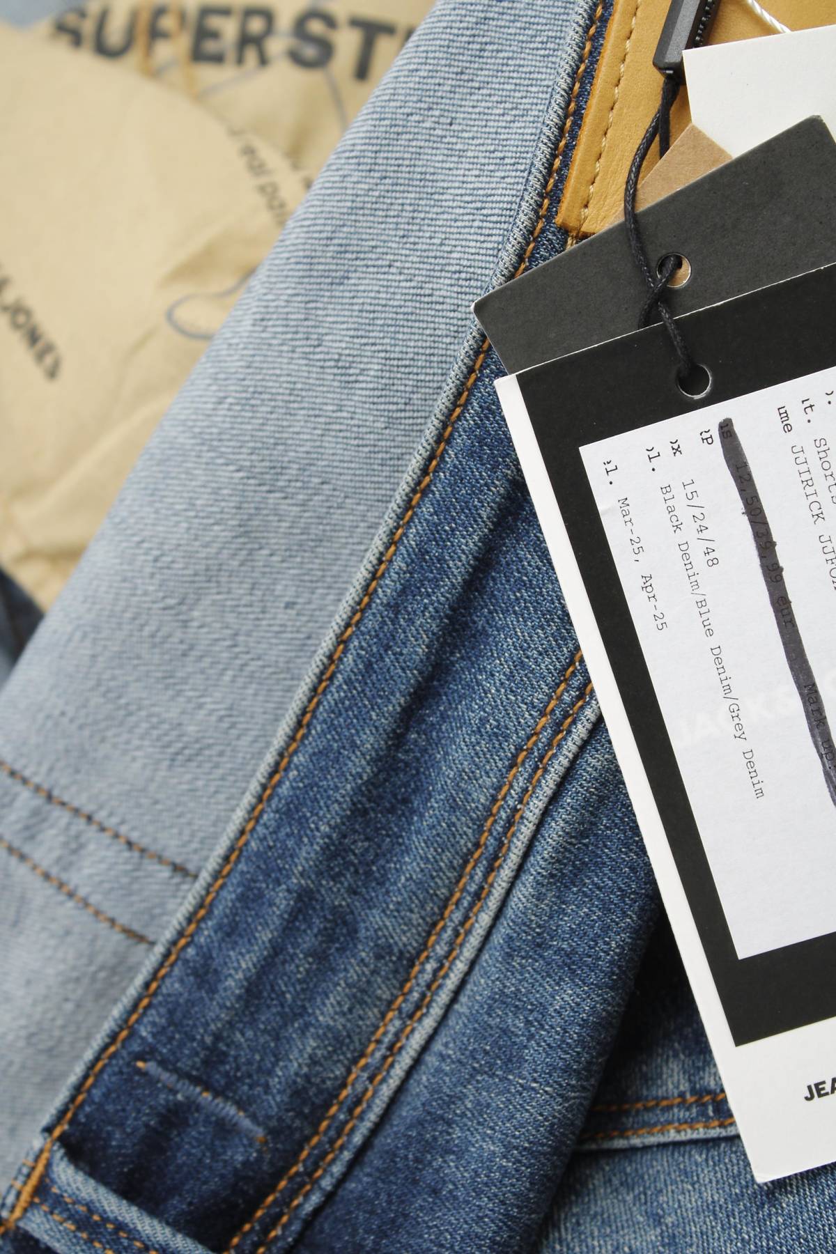 Мъжки къси дънки Jack & Jones3