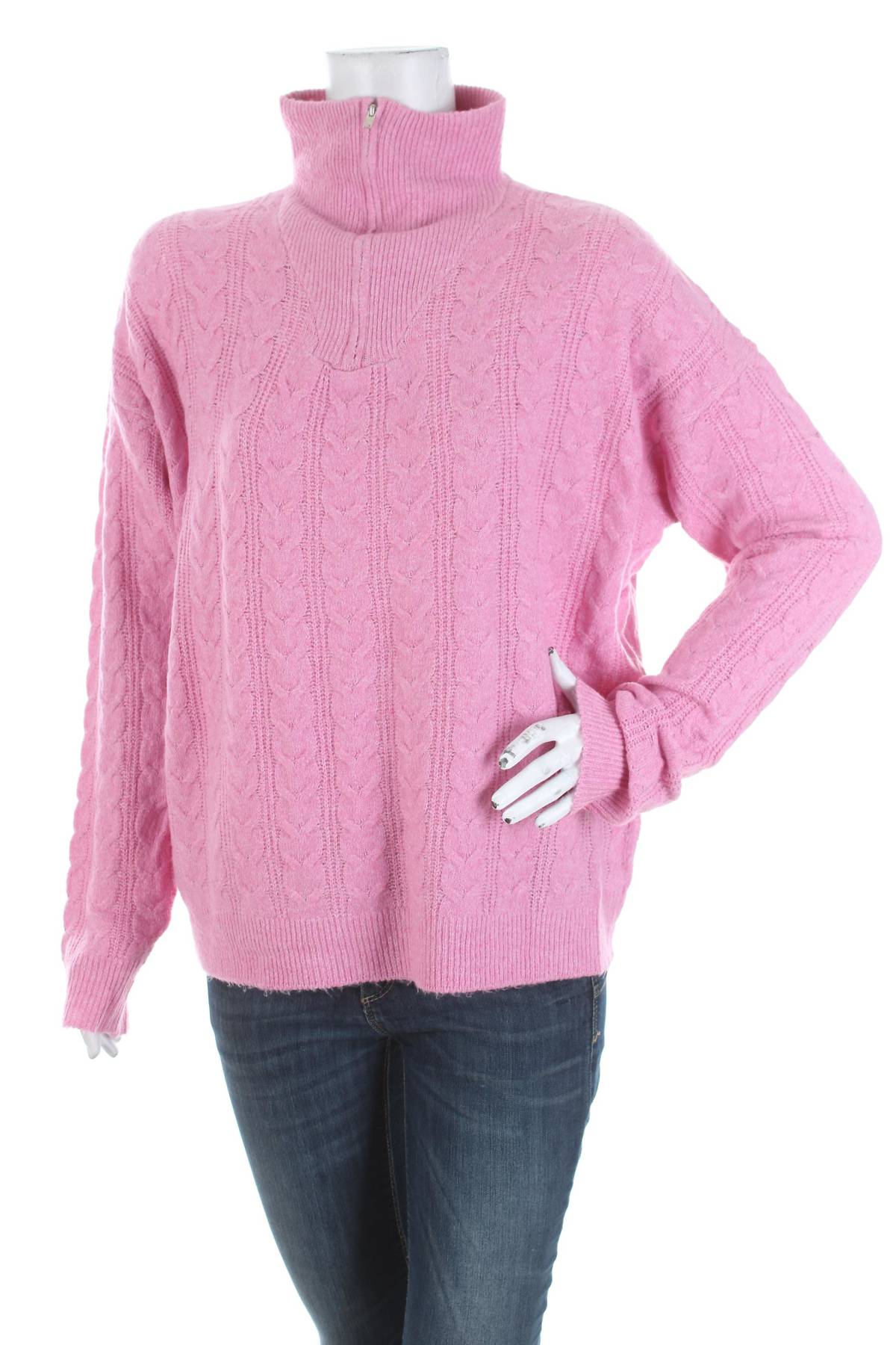 Дамски пуловер Boohoo1 - Contour.bg Дамски пуловер Boohoo1