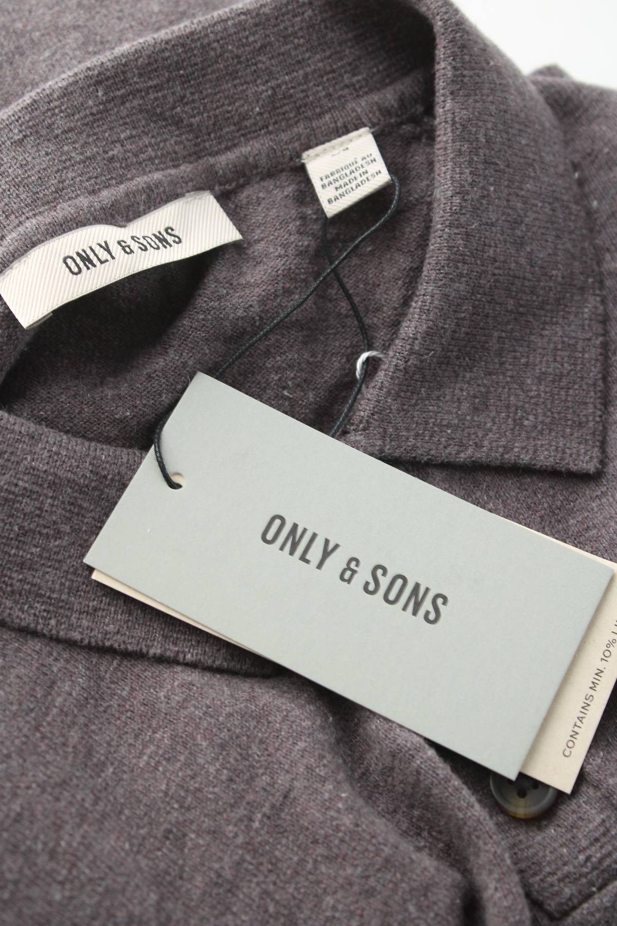 Ανδρικό πουλόβερ Only & Sons3 - Contourshop.gr Ανδρικό πουλόβερ Only & Sons3