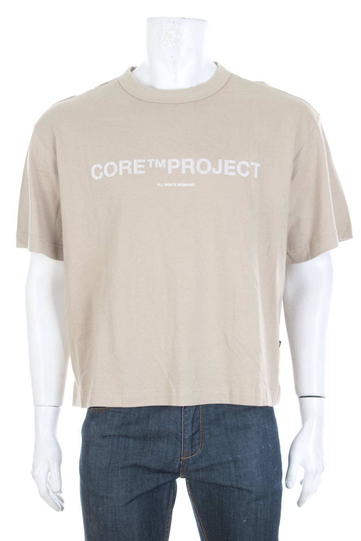 Мъжка тениска Jack & Jones CORE1 - Contour.bg Мъжка тениска Jack & Jones CORE1